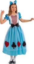 Carnival Toys Verkleedjurk Prinses Meisjes Polyester Blauw Mt 116
