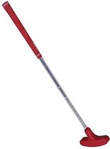 CRESTGOLF - junior Kinder golf rood met rode putterkop - Junior Putter voor kinderen van 1,30 - 1,50 mtr. - Rubber Double Way - zowel rechtshandig als linkshandig - kinderhoogte
