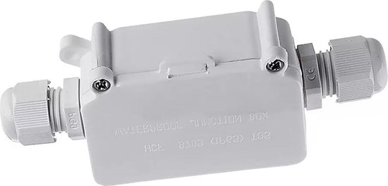 Kabelverbinder – Nirano Thermin – Rechte Connector – Waterdicht IP65 – 3 Aderig – Mat Wit