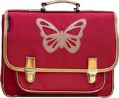Boekentas met vlinder medium - Papillon Rubis - Caramel et Cie