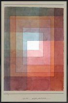 JUNIQE - Poster in kunststof lijst Klee - White Framed Polyphonically