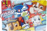 6x stuks placemats voor kinderen Paw Patrol 43 x 28 cm - Eten en knutsel placemat voor jongens en meisjes