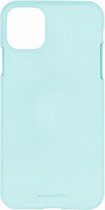 Hoesje geschikt voor Apple iPhone 12 Mini - Soft Feeling Case - Back Cover - Licht Blauw