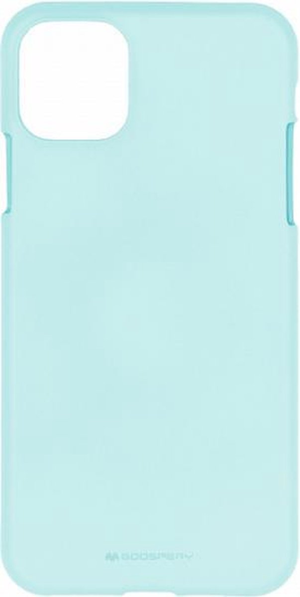 Hoesje geschikt voor Apple iPhone 12 Mini - Soft Feeling Case - Back Cover - Licht Blauw