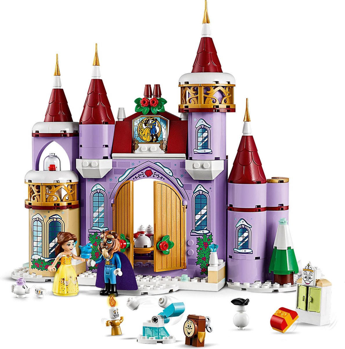 LEGO Disney Princess Belle's kasteel winterfeest 43180 — afbeelding 5