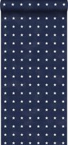 ESTAhome behang sterren marine blauw - 136461 - 53 cm x 10,05 m