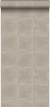 Origin behang effen glanzend brons - 326313 - 53 cm x 10,05 m