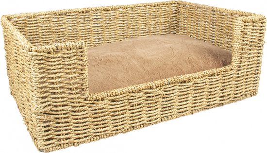 Duvo+ Laguna zeegras mand & kussen M 56 x 36 cm - Kat