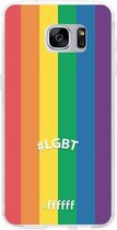 6F hoesje - geschikt voor Samsung Galaxy S7 Edge -  Transparant TPU Case - #LGBT - #LGBT #ffffff