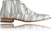 Seashore - Maat 42 - Lureaux - Kleurrijke Schoenen Voor Heren - Veterschoenen Met Print
