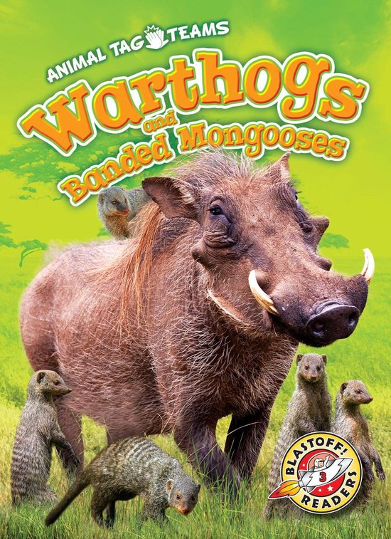 Animal Tag Teams - Warthogs and Banded Mongooses - cover