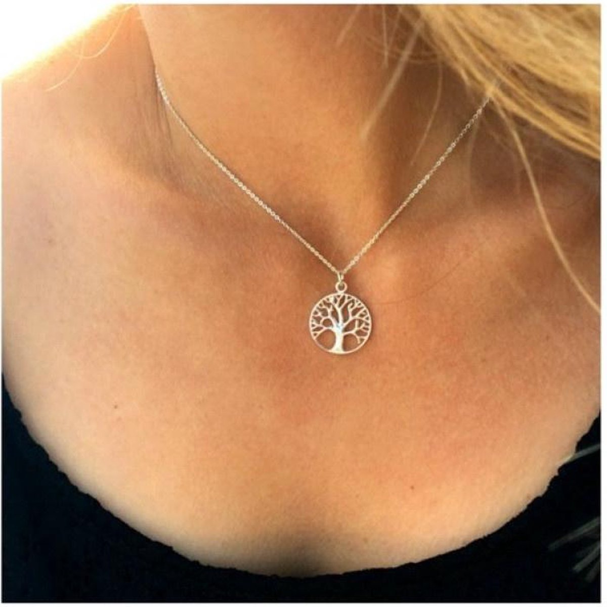 My Unique Style Tree of life ketting - 925 zilver | bol.com