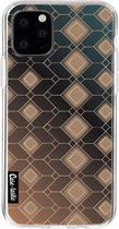 Casetastic Apple iPhone 11 Pro Hoesje - Softcover Hoesje met Design - Abstract Diamonds Print