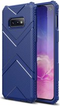 Samsung Galaxy S10E TPU Shield Hoesje Blauw