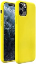 Silicone case geschikt voor Apple iPhone 11 Pro Max - geel