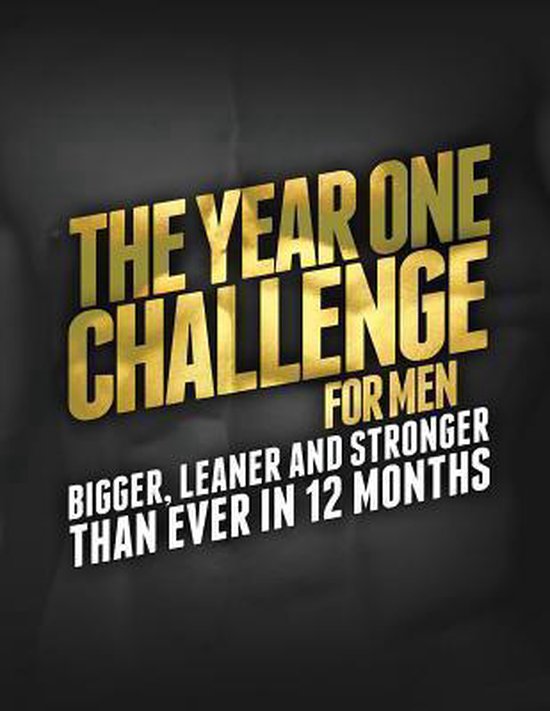 The Year One Challenge for Men - cover