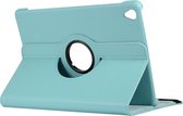Case2go - Tablet hoes geschikt voor Huawei Mediapad M6 10.8 - Draaibare Book Case - Licht Blauw