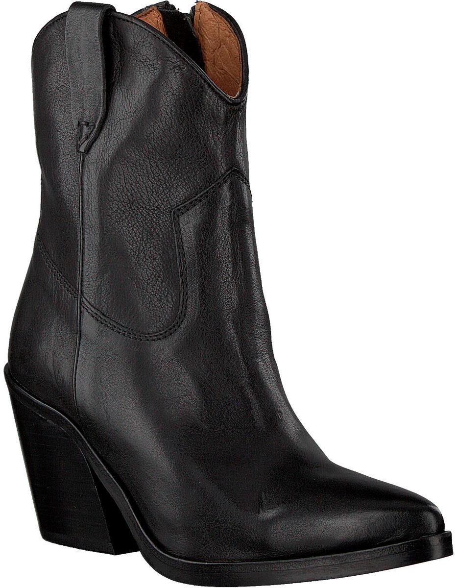 VIA VAI Mannen Leren Cowboy Laarzen / Western Boots 5312003 led - Zwart -  Maat 39 | bol.com
