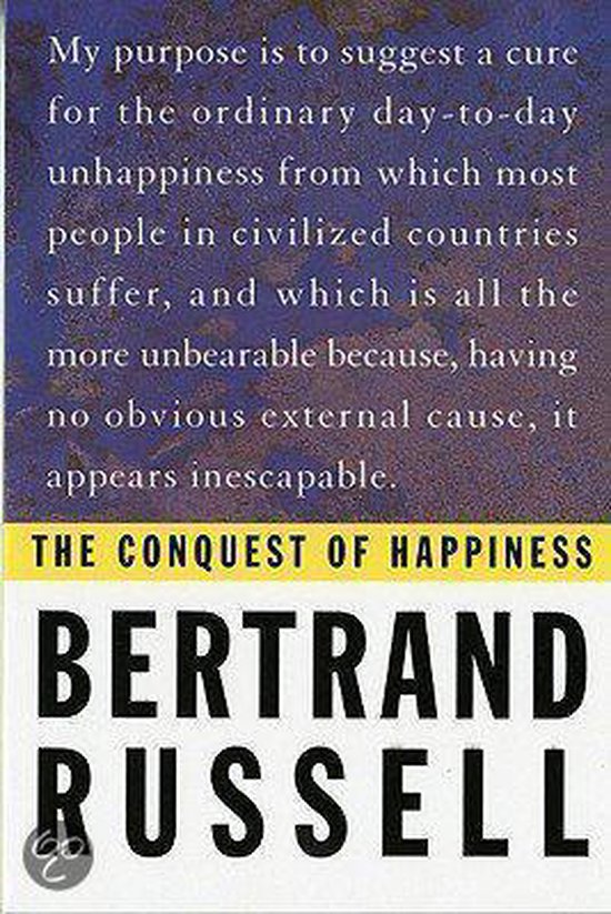 The Conquest of Happiness - cover