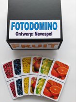 Denkspel voor mensen met dementie FotoDomino Fruit