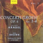 Academy Of St.Martin In The Fields, Iona Brown - Händel: Concerti Grossi Op. 6 Nos. 1-4 (CD)