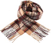 Scarf Edinburgh Lambswool Stewart Camel