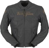 Furygan Sherman Black Leather Motorcycle Jacket XL