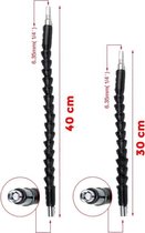 Set van 2 flexibele bit verlengstukken (30+40 cm)