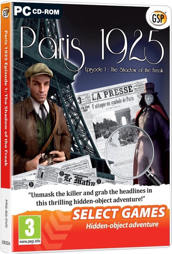 Paris 1925 episode 1 the shadow of the freak - Windows