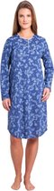 Nachthemd blauw Hajo