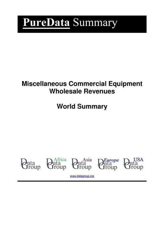 PureData World Summary 1317 - Miscellaneous Commercial Equip ... - cover