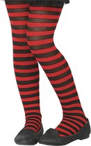 ATOSA - Rood en zwart gestreepte panty voor kinderen - Accessoires > Panty's en kousen