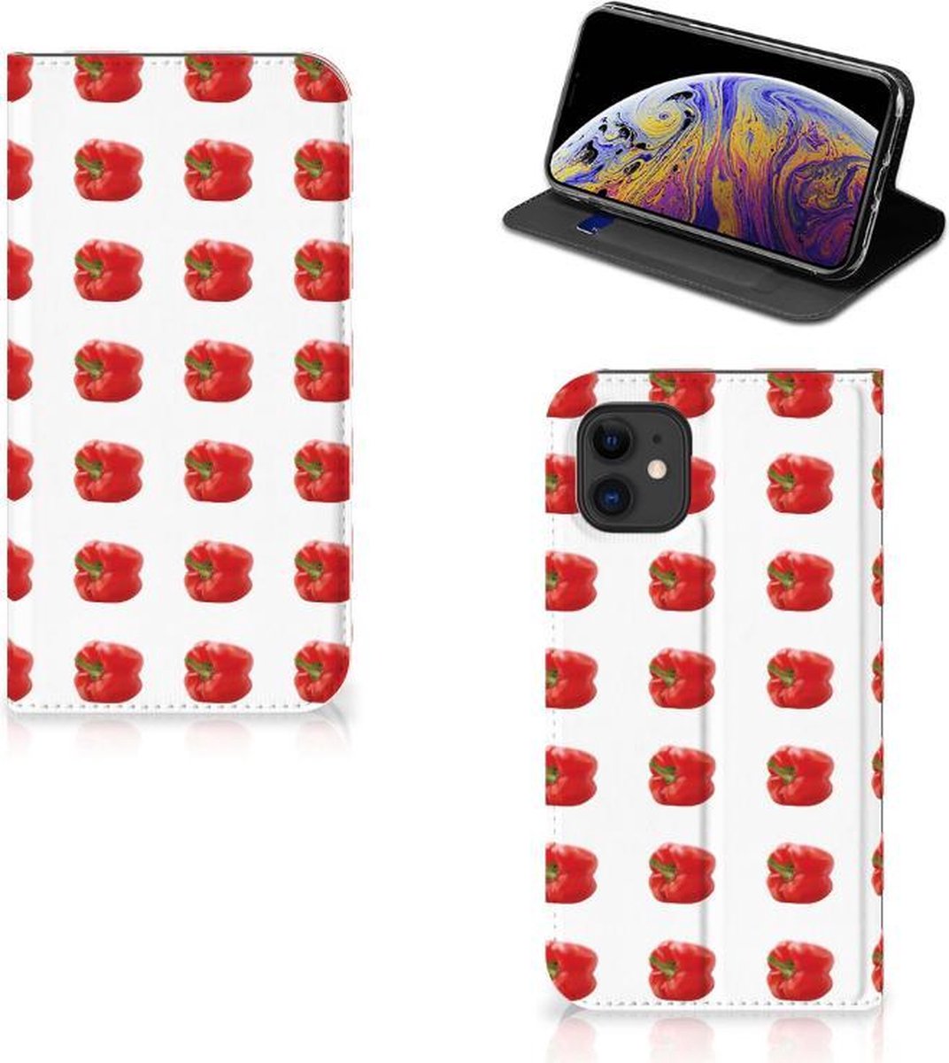 Apple iPhone 11 Flip Style Cover Paprika Red