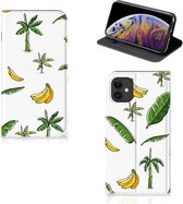 Geschikt voor iPhone 11 Smart Cover Banana Tree