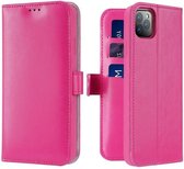 Hoesje geschikt voor iPhone 11 Pro Max - Dux Ducis Kado Wallet Case - Roze