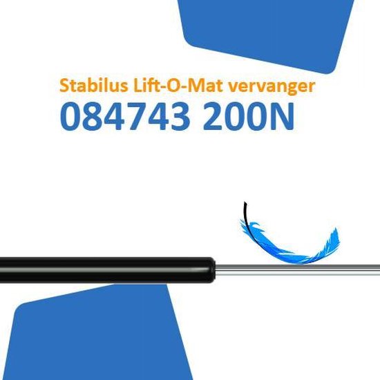 Ersatz für Stabilus Lift-O-Mat 083402 0700N