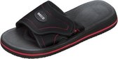 Chaussons de Chaussons de bain Beco avec Fermetures velcro unisexe Zwart/ rouge taille 43