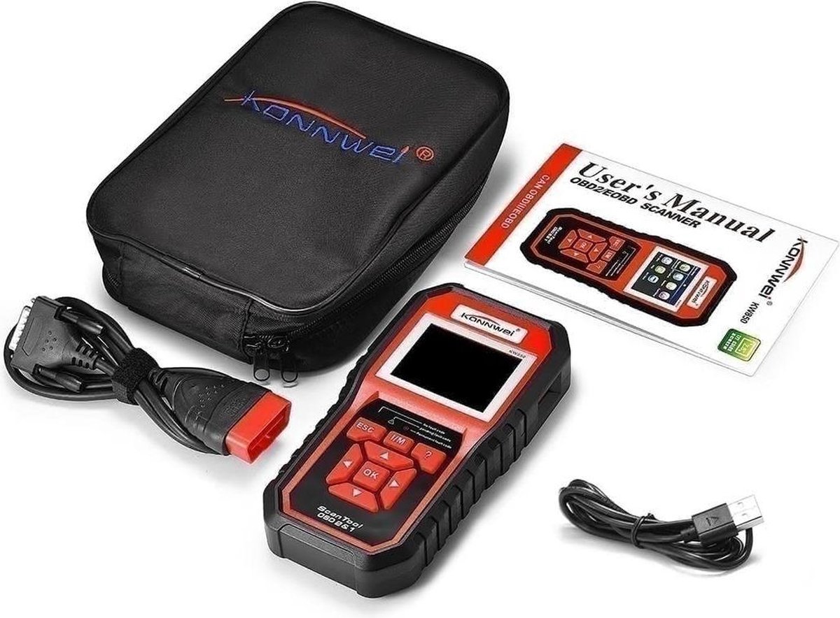 KONNWEI KW850 OBD2 Scanner Auto Motor Fault Code Reader Automotive Diagnostische Scanner van de auto thumbnail 4