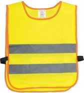 8x Veiligheidsvesten fluorescerend geel voor kinderen - Reflecterende veiligheidsvesten