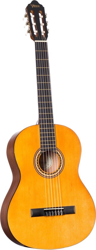 Structureel ik betwijfel het samen Linkshandige klassieke gitaar Valencia VC204LNT | bol.com