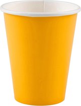 Amscan Feestbekers Geel 266 Ml 20 Stuks
