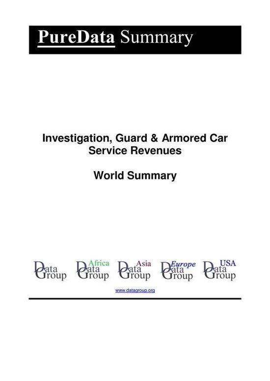 PureData World Summary 2864 - Investigation, Guard & Armored ... - cover