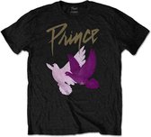 Prince Heren Tshirt -S- Doves Zwart