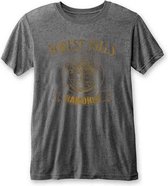 Ramones - Forest Hills Heren T-shirt - S - Grijs