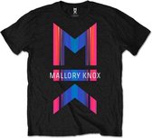 Mallory Knox Heren Tshirt -XXL- Asymmetry Zwart