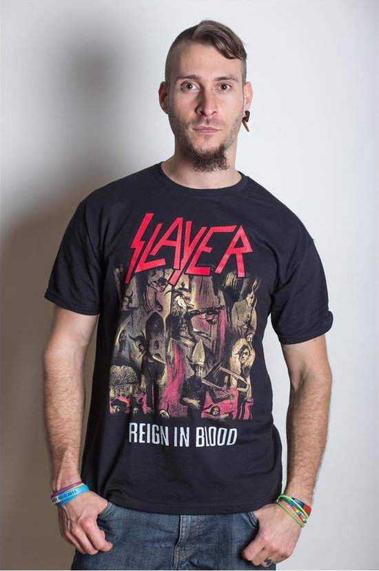 Slayer Reign in Blood Mens T Shirt 