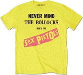 Sex Pistols Heren Tshirt -S- NMTB Original Album Geel