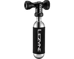 Lezyne Control Drive co2 Pomp – Geschikt voor Presta en Schrader – Ontworpen voor co2 patronen 16G – fietspomp – Handpomp – Zwart