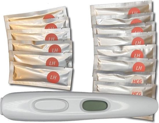 Sensitest Digital 2-En-1, 12 Tests D'ovulation Et 3 Tests De Grossesse |  Bol.com