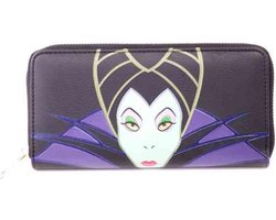 Disney Maleficent Dames portemonnee Zip Around Multicolours | bol.com